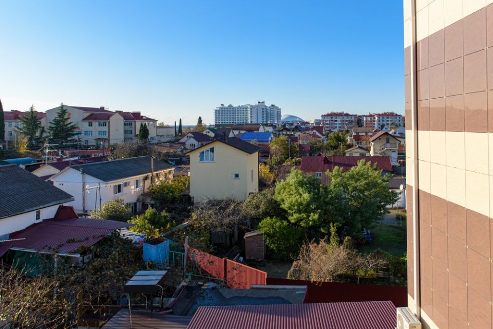 Вид от гостевого дома